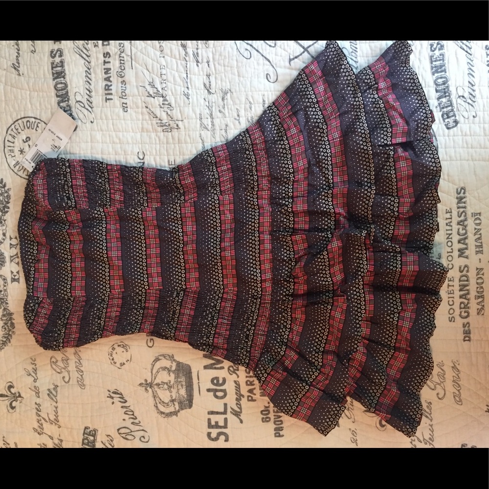 *NWT*!!! French Connection Tiered Ruffle Dress